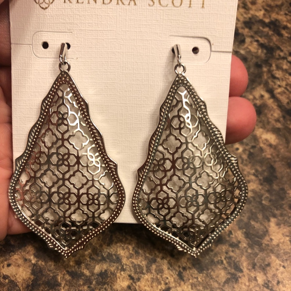 Kendra Scott All Silver Adair’s